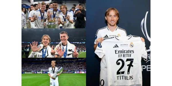 Ne voulant pas admettre sa défaite, ne voulant pas admettre sa vieillesse, la légendaire star croate Modric